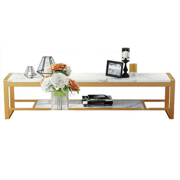 Open Storage Media Console TV Stand Stone TV Stand for Living Room Clearhalo 'furn' 'furn_tv_stands_entertainment_centers' 'Furniture' 'Living Room Furniture' 'TV Stands & Entertainment Centers' 'TV Stands & Media Storage Furniture' 'tv_stands_entertainment_centers' 1200x1200_a3da243c-51cb-4fd7-901a-8b0cdd891ded