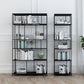Modern Metal Etagere Bookshelf Vertical Iron Bookshelf for Living Room Clearhalo 'Bookcases' 'furn' 'furn_bookcases' 'Furniture' 'furniture_bookcases' 'Office Furniture' 1200x1200_a3db499e-dae4-454b-8c5b-ffad6ef8f94d