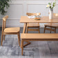 Rectangle White Oak Solid Wood Table Modern Dining Table Double Pedestal for Restaurant Clearhalo ' dining_table' 'Dining Tables & Seating' 'Dining Tables' 'furn' 'furn_dining_table' 'Furniture' 'furniture_dining_table' 'Kitchen & Dining Furniture' 'kitchen&dining_furn' 'kitchen' 'kitchen_dining_table' 1200x1200_a3dd36df-e5b6-4b38-9746-e7854010051e