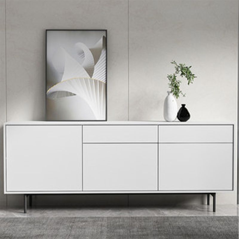 Moderno legno ingegnerizzato da 27,5 "H Server buffet per sala da pranzo a buffet