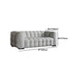 Contemporary Wooden Standard  Sofa Tuxedo Arm Tight Back Sofa