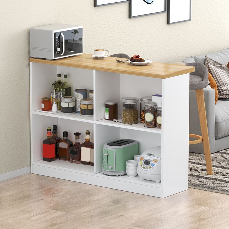 Contemporary Style Rectangle Wood Bar Wine Table for Dining Room Clearhalo 'Bar Furniture' 'Bar Tables' 'bar_tables' 'furn' 'furn_bar_tables' 'Furniture' 'Kitchen & Dining Furniture' 1200x1200_a3e974ad-7ce8-4274-9d4a-e0c024d20f58