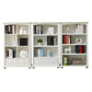 Contemporary Closed Back Bookshelf Standard Wooden Bookcase with Shelves