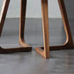 Round Double Pedestal Dining Site Table Contemporary Style Dinette Table Clearhalo ' dining_table' 'Dining Tables & Seating' 'Dining Tables' 'furn' 'furn_dining_table' 'Furniture' 'furniture_dining_table' 'Kitchen & Dining Furniture' 'kitchen&dining_furn' 'kitchen' 'kitchen_dining_table' 1200x1200_a3efc732-11ff-4a66-b481-b35d8fa06a57