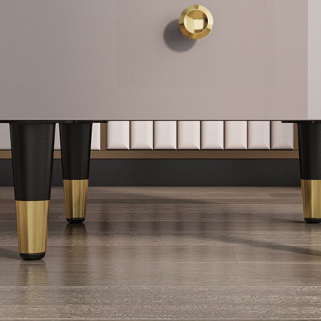 Comodino moderno per accento di pietra del comodino con 2 cassetti