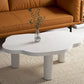 Contemporary White Coffee Cocktail Table Rectangle Wood Coffee Table Set Clearhalo 'Coffee & Accent Tables' 'Coffee Tables' 'coffee_tables' 'furn' 'furn_coffee_tables' 'Furniture' 'Living Room Furniture' 1200x1200_a3f31593-7165-41c8-b6f3-52b740a5e7cf