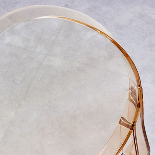 Modern Stackable Plastic Chair King Louis Back Side Chair for Dining Room Clearhalo 'Dining Chairs' 'Dining Tables & Seating' 'dining_chair' 'Furniture' 'furniture_dining_chair' 'Kitchen & Dining Furniture' 1200x1200_a3f448eb-97d0-4f39-ac3b-63d1c0b22746