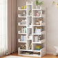 Scandinavian Manufactured Wood Etagere Bookshelf Vertical Open Bookcase for Home Clearhalo 'Bookcases' 'furn' 'furn_bookcases' 'Furniture' 'furniture_bookcases' 'Office Furniture' 1200x1200_a3f48361-788e-4d6d-aa14-b5ecd401ddfe