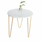 Contemporary 3 Legs Metal End Table Round Side End Table for Living Room
