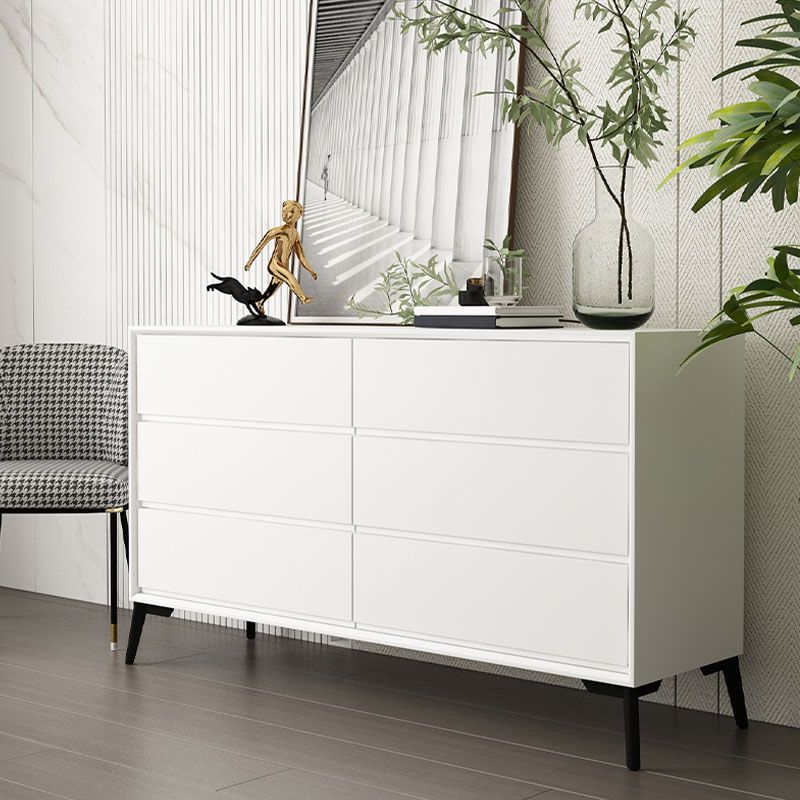 Modernismo tocador horizontal almacenamiento de madera cofre para casa