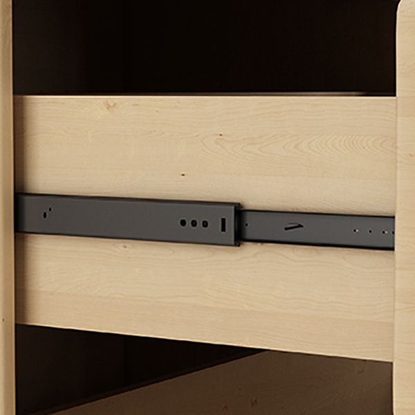 Commode de pierre de poitrine de rangement glamour classique avec tiroirs 5/4/3, largeur de 15,6 pouces