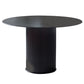 Sintered Stone Top Round Table for Restaurant Modern Kitchen Table with Pedestal Base Clearhalo ' dining_table' 'Dining Tables & Seating' 'Dining Tables' 'furn' 'furn_dining_table' 'Furniture' 'furniture_dining_table' 'Kitchen & Dining Furniture' 'kitchen&dining_furn' 'kitchen' 'kitchen_dining_table' 1200x1200_a3f91bb5-8748-4672-8860-592a9eae52df
