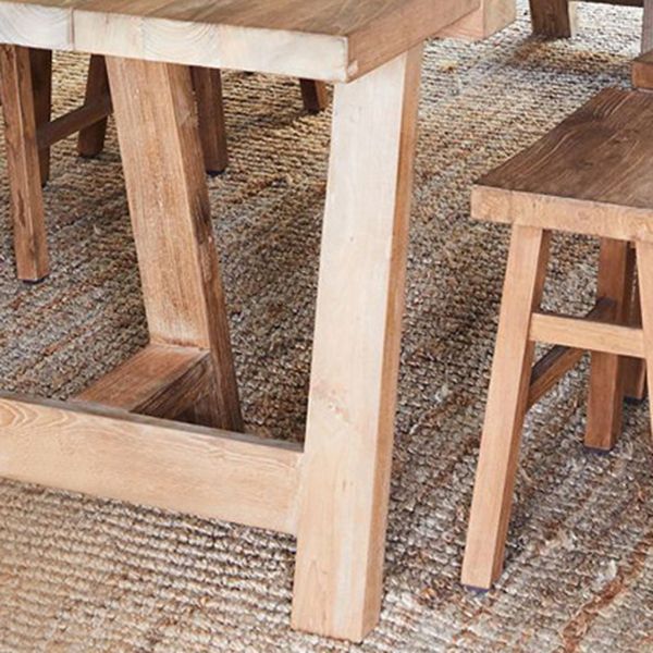 Dining Room Kitchen Table Modern Rectangle Pine Solid Wood Dinette Table Clearhalo 'Dining Tables & Seating' 'Dining Tables' 'dining_table' 'furn' 'furn_dining_table' 'Furniture' 'furniture_dining_table' 'Kitchen & Dining Furniture' 'kitchen' 'kitchen_dining_table' 1200x1200_a3fbd916-1b10-4b5f-9196-86ea131d1344