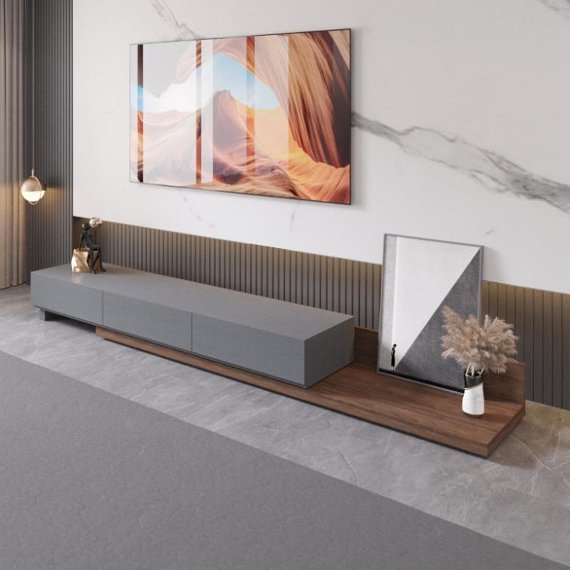 Contemporary Media Console TV Stand 3 Drawers TV Media Stand Clearhalo 'furn' 'furn_tv_stands_entertainment_centers' 'Furniture' 'Living Room Furniture' 'TV Stands & Entertainment Centers' 'TV Stands & Media Storage Furniture' 'tv_stands_entertainment_centers' 1200x1200_a3fe2fe2-6d09-4f8d-adda-2ac825941670