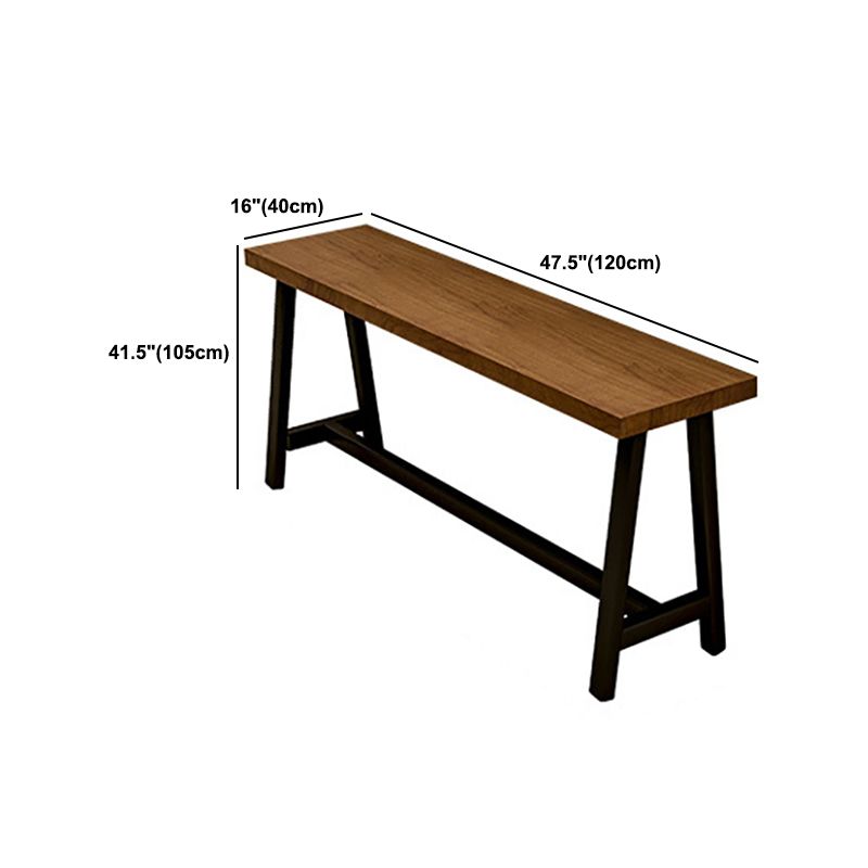 Juego de mesa de pub rectangular moderno, mesa de mostrador de madera de 1/2/4/7 piezas para comedor