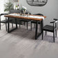 Industrial 1/2/5/7 Pieces Dining Set Solid Wood Dining Table Set for Home Clearhalo 'Dining Room Sets' 'Dining Tables & Seating' 'dining_room_set' 'furn' 'furn_dining_room_set' 'Furniture' 'furniture_dining_room_set' 'Kitchen & Dining Furniture' 'kitchen&dining_furn' 'kitchen' 1200x1200_a40124f3-6765-4619-b799-8074b4c9c15c