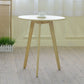 27.56" Tall Round Wood Side Table Contemporary Tri Pin End Table Clearhalo 'Coffee & Accent Tables' 'End & Side Tables' 'end_side_tables' 'furn' 'furn_end_side_tables' 'Furniture' 'Living Room Furniture' 1200x1200_a408c679-2d4c-42ae-8c5f-c6a8725647a6