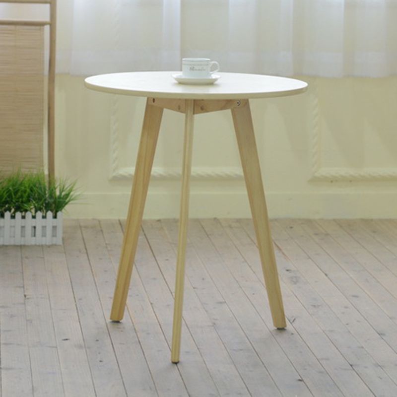 27.56" Tall Round Wood Side Table Contemporary Tri Pin End Table Clearhalo 'Coffee & Accent Tables' 'End & Side Tables' 'end_side_tables' 'furn' 'furn_end_side_tables' 'Furniture' 'Living Room Furniture' 1200x1200_a408c679-2d4c-42ae-8c5f-c6a8725647a6