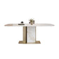 Luxurious Sintered Stone Top Dining Set Rectangle 1/4/5/7 Pieces Dinette Table Set Clearhalo 'Dining Room Sets' 'Dining Tables & Seating' 'dining_room_set' 'furn' 'furn_dining_room_set' 'Furniture' 'Kitchen & Dining Furniture' 1200x1200_a409a38b-ea97-4f72-86f8-3abd8502eaee