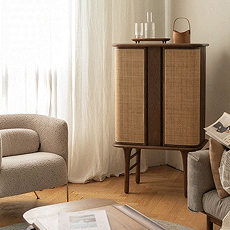 Rectangle Storage Cabinet Solid Wood Standard Cabinet with Doors Clearhalo 'Cabinets & Chests' 'cabinets_chests' 'furn' 'furn_cabinets_chests' 'Furniture' 'Living Room Furniture' 1200x1200_a40b4953-081a-494d-8a09-2a47a90b1ce7