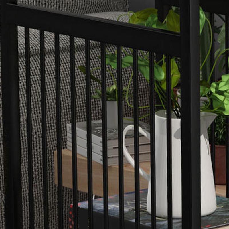 Vaste houten bovenbalktafel industriële balktafel met ijzeren voetstuk