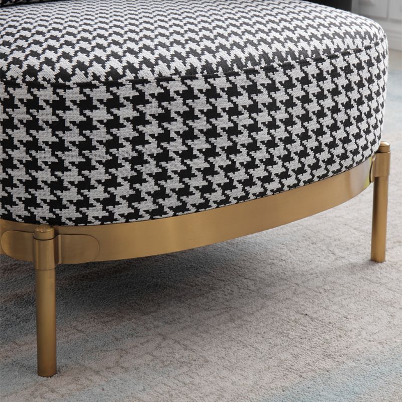 Chaise de lin25.9 "L x29.1" W x 29,5 "H Armes incluses pour salon