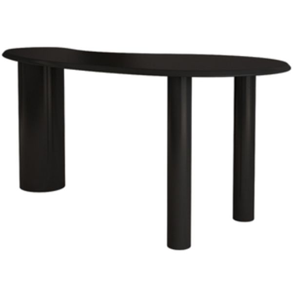 Solid Wood Writing Desk Industrial Style Pedestal Base Office Desk Clearhalo 'furn' 'furn_office_desk' 'Furniture' 'furniture_office_desk' 'Office Desks' 'Office Furniture' 'office_desk' 1200x1200_a41a409d-1fe2-45ee-a98a-18d504226916