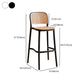 Contemporary Bar-stool Plastic Counter Bar Stool with Plastic Legs for Kitchen Clearhalo 'Bar Furniture' 'Bar Stools' 'bar_stools' 'Furniture' 'furniture_bar_stools' 'Kitchen & Dining Furniture' 1200x1200_a41abefe-ac7c-49a0-92ba-dd95213c17c6