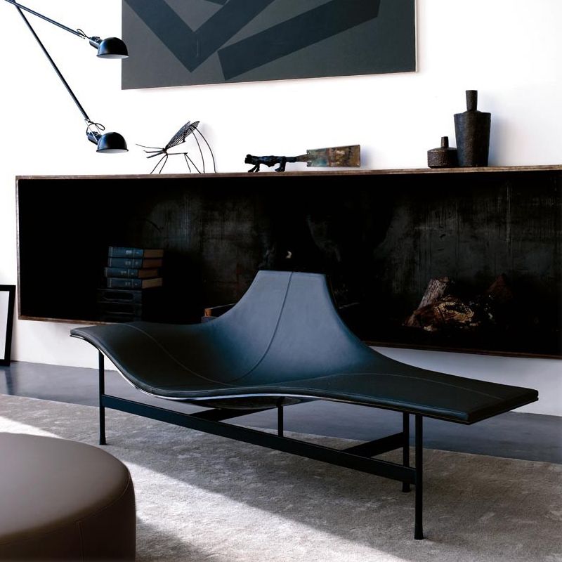 Modern Chaise Lounge Couch Solid Color Chaise Lounge for Living Room Clearhalo 'Chairs & Seating' 'Chaise Lounge' 'chaise_lounge' 'furn' 'furn_chaise_lounge' 'Furniture' 'Living Room Furniture' 1200x1200_a41af248-4c20-4c42-a59e-1fdc56d973f2