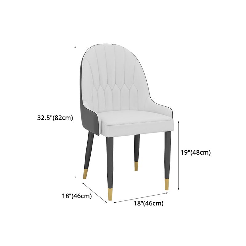 Modern 1/4/5 Pieces Dining Set with Sintered Stone Table and Leather Chairs Dinette Set Clearhalo 'Dining Room Sets' 'Dining Tables & Seating' 'dining_room_set' 'furn' 'furn_dining_room_set' 'Furniture' 'furniture_dining_room_set' 'Kitchen & Dining Furniture' 'kitchen&dining_furn' 'kitchen' 1200x1200_a41c4666-3c37-4e66-b977-5e3cf0b6941b