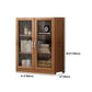 Manufactured Wood Standard Bookshelf Brown Vertical Bookcase with Door and Drawer Clearhalo 'Bookcases' 'furn' 'furn_bookcases' 'Furniture' 'furniture_bookcases' 'Office Furniture' 1200x1200_a41c5728-cb62-4dd4-8ef3-e373448b53e5