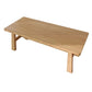 Mesa de comedor de madera de pino rectangular moderno 1/3 piezas de comedor para comedor
