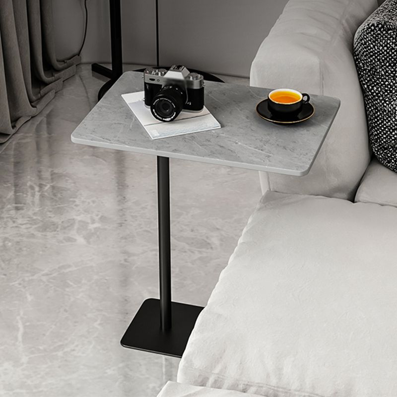 Rectangular Pedestal Stone Side Table 18.9" W x 12.99" D End Table Clearhalo 'Coffee & Accent Tables' 'End & Side Tables' 'end_side_table' 'end_side_tables' 'furn' 'furn_end_side_tables' 'Furniture' 'furniture_end_side_table' 'Living Room Furniture' 1200x1200_a41d35fa-c89f-460e-8653-32d9938bf312