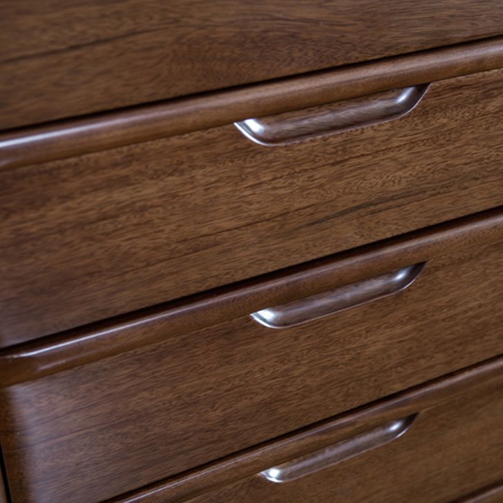 Brown 18.90" Wide Accent Chest Mid-Century Modern Wood Accent Chest Clearhalo 'Cabinets & Chests' 'cabinets_chests' 'furn' 'furn_cabinets_chests' 'Furniture' 'Living Room Furniture' 1200x1200_a41dd96c-b18b-463f-a0d4-84827a215ba1