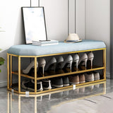 Velvet Specialty Storage Ottomans Standard Plain Glam Style Fade Resistant Ottoman