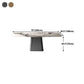 Modern Dining Table Stone Top Table with Stainless Steel Pedestal Base Clearhalo ' dining_table' 'Dining Tables & Seating' 'Dining Tables' 'furn' 'furn_dining_table' 'Furniture' 'furniture_dining_table' 'Kitchen & Dining Furniture' 'kitchen&dining_furn' 'kitchen' 'kitchen_dining_table' 1200x1200_a4200fc2-a7d4-487e-9cba-3860dfcf8745