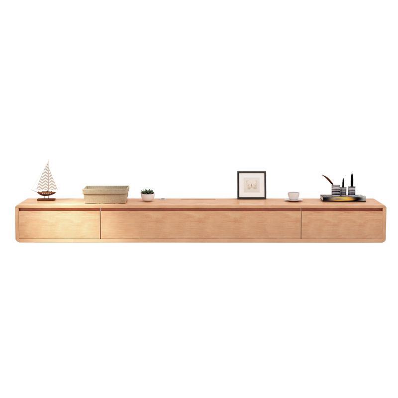Wall-mounted TV Stand Console Modern TV Media Console with Drawers Clearhalo 'furn' 'furn_tv_stands_entertainment_centers' 'Furniture' 'Living Room Furniture' 'TV Stands & Entertainment Centers' 'TV Stands & Media Storage Furniture' 'tv_stands_entertainment_centers' 1200x1200_a4226857-8d54-4331-9506-8d1fa155743b
