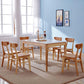 Contemporary Style Chairs Armless Chairs for Kitchen with Wood Legs