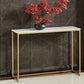 Console alta 31,5 pollici Tabella 1 tavolo accento glam-scaffale per Hall