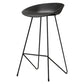 Nordic Armless Backrest Counter Stool Iron Kitchen Bar Stool with Acrylic Seat Clearhalo 'Bar Furniture' 'Bar Stools' 'bar_stools' 'furn' 'furn_bar_stools' 'Furniture' 'furniture_bar_stools' 'Kitchen & Dining Furniture' 1200x1200_a427686d-435f-42ab-bbf1-fb4fb363f91a