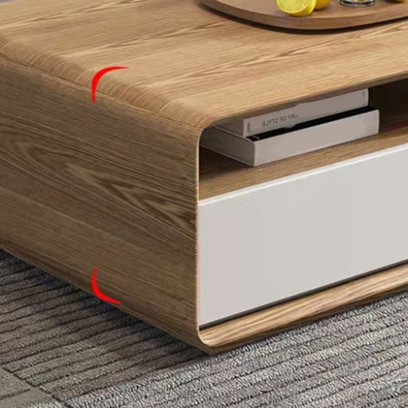 Wooden TV Media Console Scandinavian TV Stand Console with 4 Drawers Clearhalo 'furn' 'furn_tv_stands_entertainment_centers' 'Furniture' 'Living Room Furniture' 'TV Stands & Entertainment Centers' 'TV Stands & Media Storage Furniture' 'tv_stands_entertainment_centers' 1200x1200_a42b1435-2003-48d2-9a86-886aa06d0d22