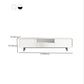 Stone TV Media Console moderno soporte multimedia para TV para sala de estar