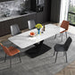 Industrial Sintered Stone Top Dining Table Standard Rectangle Shape Dining Table for Kitchen Clearhalo ' dining_table' 'Dining Tables & Seating' 'Dining Tables' 'furn' 'furn_dining_table' 'Furniture' 'furniture_dining_table' 'Kitchen & Dining Furniture' 'kitchen&dining_furn' 'kitchen' 'kitchen_dining_table' 1200x1200_a42d3d73-7109-47a8-8736-956d2ab09c23