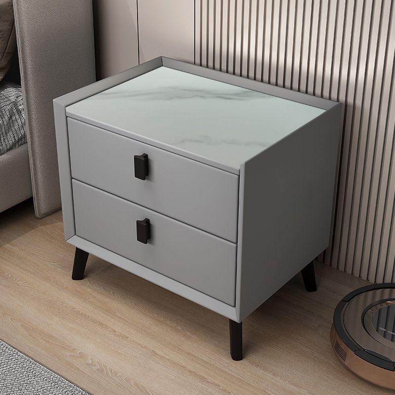 Drawer Storage Night Table Contemporary Bed Nightstand for Bedroom Clearhalo 'Bedroom Furniture' 'furn' 'furn_night_stand' 'Furniture' 'night_stand' 'Nightstands' 1200x1200_a42d7f16-c606-49c7-8a2a-fe50f1688e20