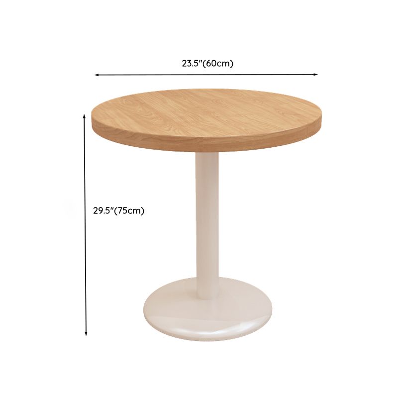 Pino legno moderno set da pranzo con cornice bianca 1/2/3/5 PC Dinette Set per casa