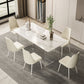Modern 1/5/7 Pieces Dining Set Sintered Stone Dining Table Set with Leather Chairs Clearhalo 'Dining Room Sets' 'Dining Tables & Seating' 'dining_room_set' 'furn' 'furn_dining_room_set' 'Furniture' 'furniture_dining_room_set' 'Kitchen & Dining Furniture' 'kitchen&dining_furn' 'kitchen' 1200x1200_a42fb3fd-4695-47e7-96a9-ea7d967c94bf