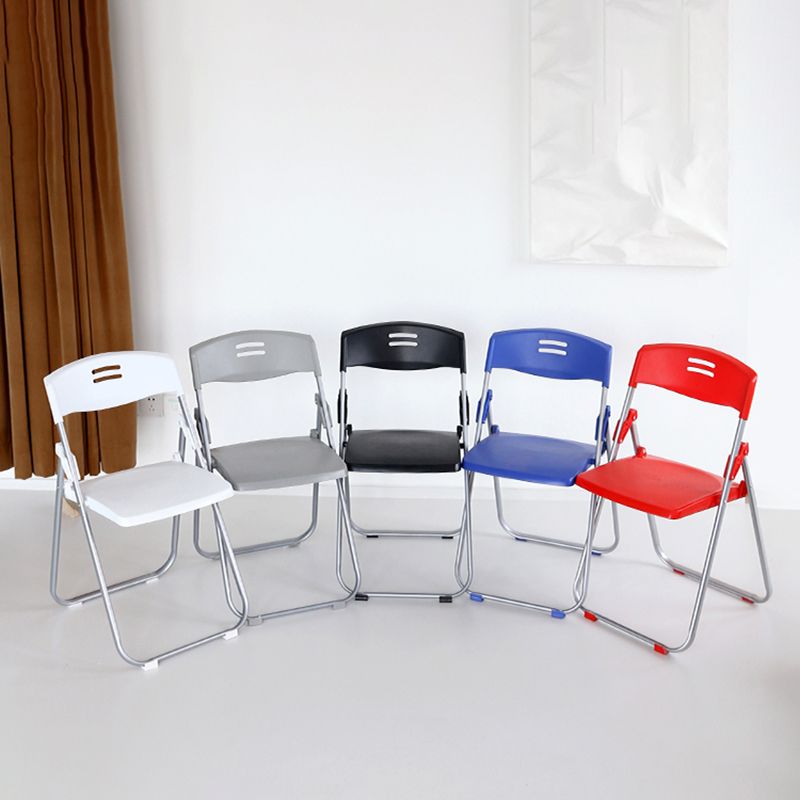 Moderne armloze conferentiestoel Plastic Low Back Folding Chair