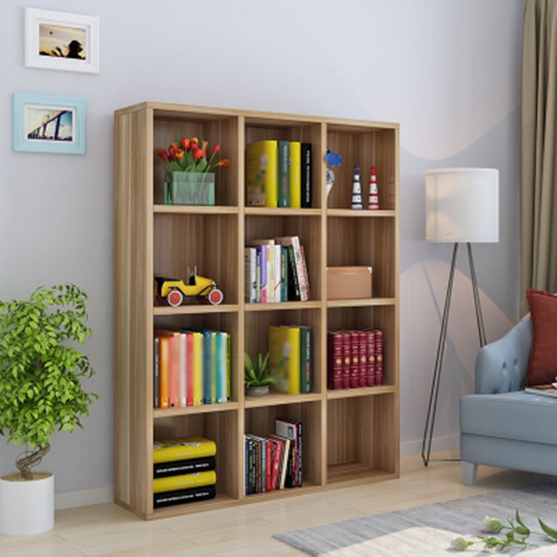 Manufactured Wood Standard Bookshelf Scandinavian Bookshelf for Study Room Clearhalo 'Bookcases' 'furn' 'furn_bookcases' 'Furniture' 'furniture_bookcases' 'Office Furniture' 1200x1200_a4394c45-9865-482d-b019-76354c30c235