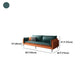 Square Arm Contemporary Faux Leather Sofa Couch in Green and Orange Clearhalo 'furn' 'furn_sofas' 'Furniture' 'furniture_sofas' 'Living Room Furniture' 'Sofa' 'sofas' 1200x1200_a43cf2b3-3a47-4891-b21d-3cdeb531be03