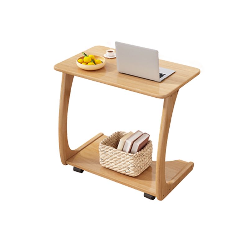 25.59" Tall Contemporary Style Coffee Cocktail Table Solid Wood Coffee Table Clearhalo 'Coffee & Accent Tables' 'Coffee Tables' 'coffee_tables' 'furn' 'furn_coffee_tables' 'Furniture' 'Living Room Furniture' 1200x1200_a43ee476-f91a-4937-8411-045f964674c3